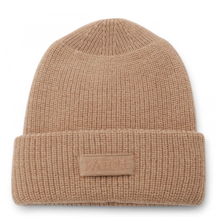 BEIGE WOOL HAT