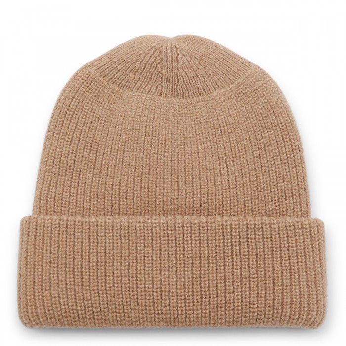 BEIGE WOOL HAT 2