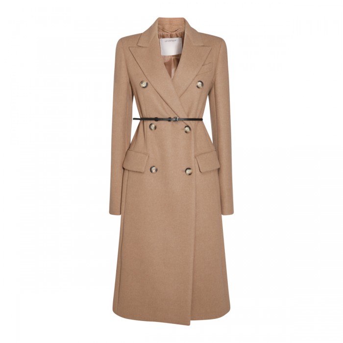 BEIGE WOOL GHIA COAT
