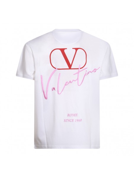 Cotton Shirt Pink Valentino T Shirt Cotton Valentino