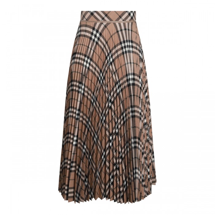 BEIGE WOOL SKIRT 2