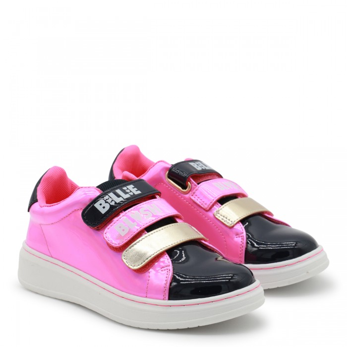 PINK VELCRO SNEAKERS 2