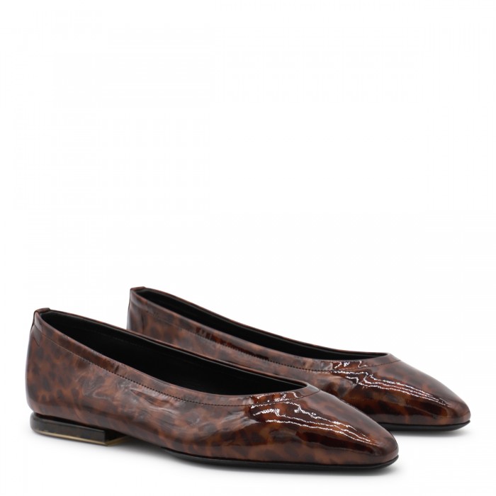 TURTLE LEATHER FLATS 2
