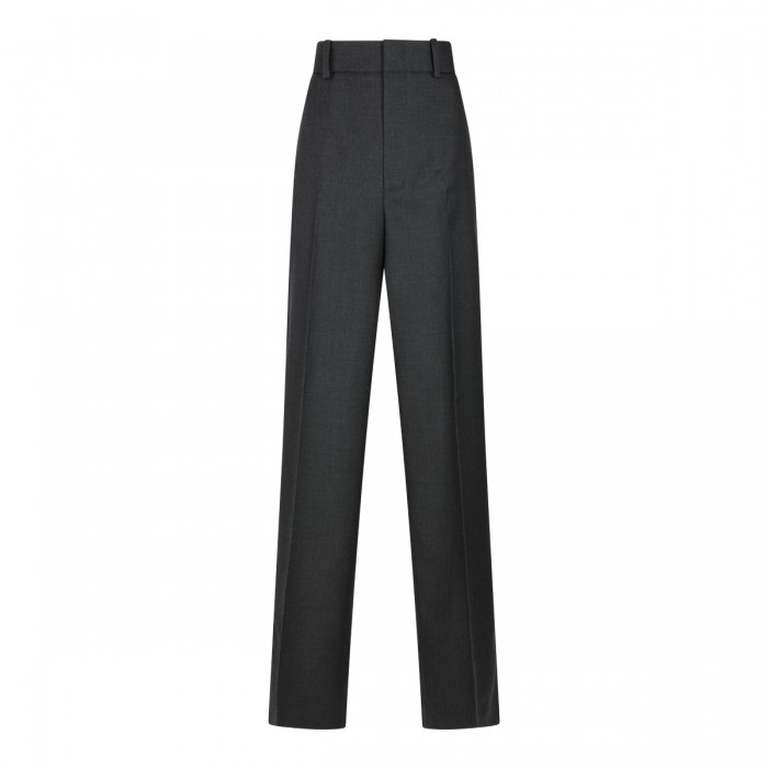 DARK GREY WOOL PANTS