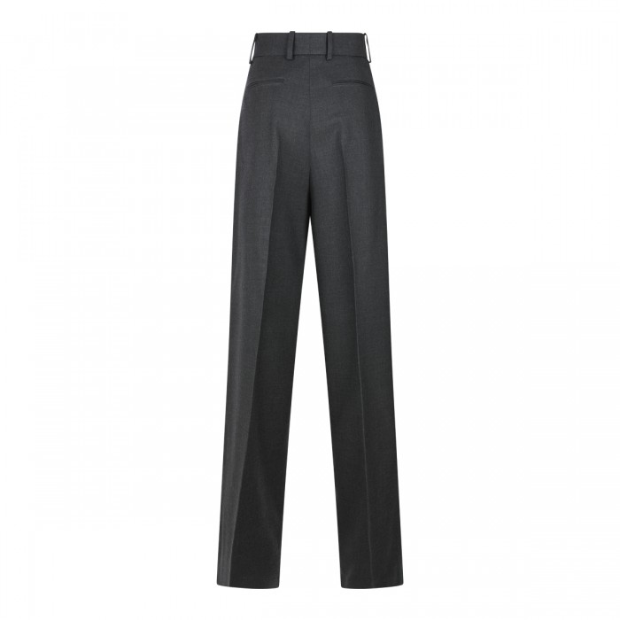 DARK GREY WOOL PANTS 2