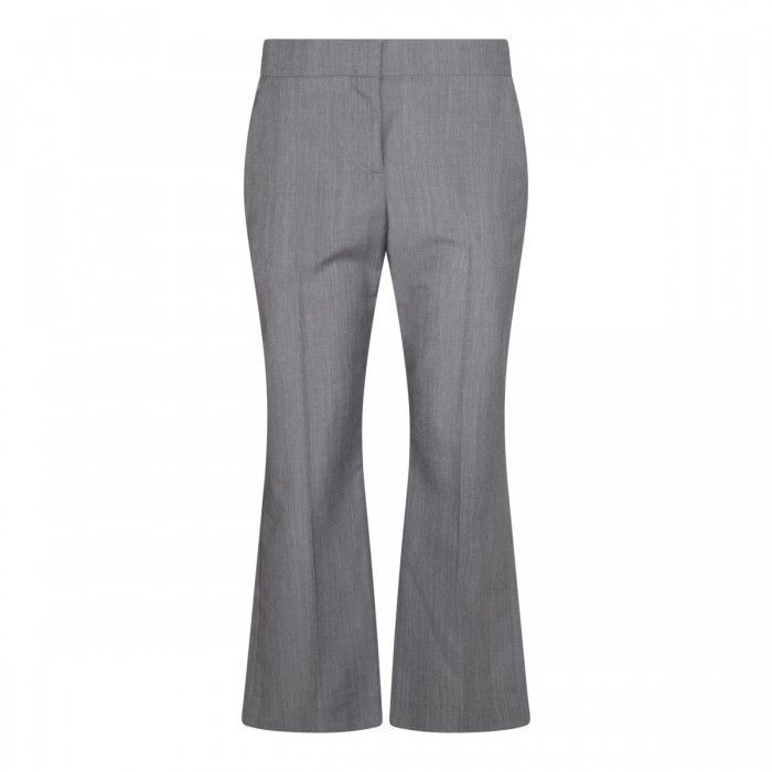 GREY WOOL PANTS