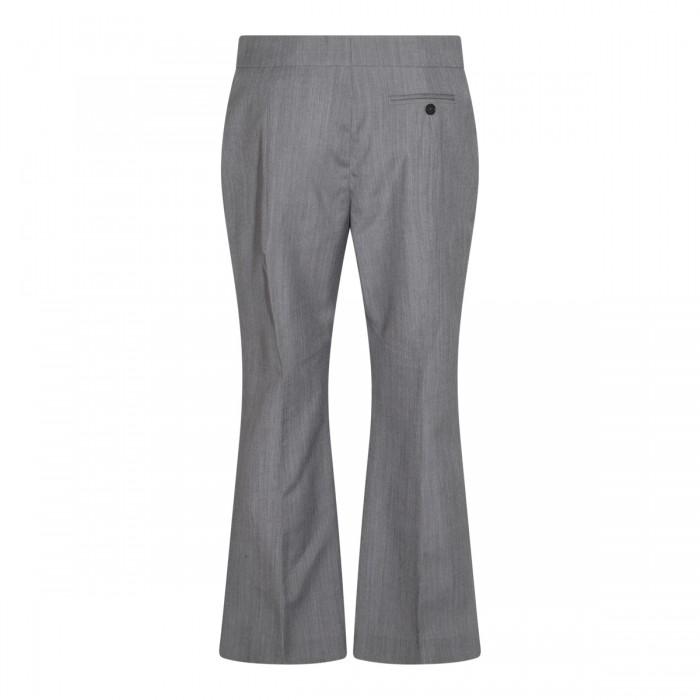 GREY WOOL PANTS 2
