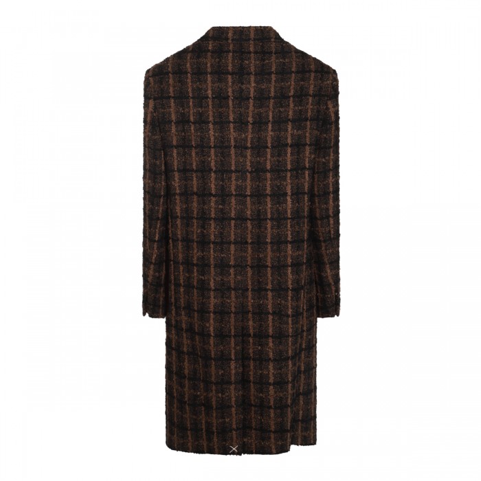 BROWN WOOL COAT 2