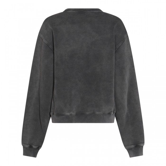 GREY COTTON SWEATSHIRT 2