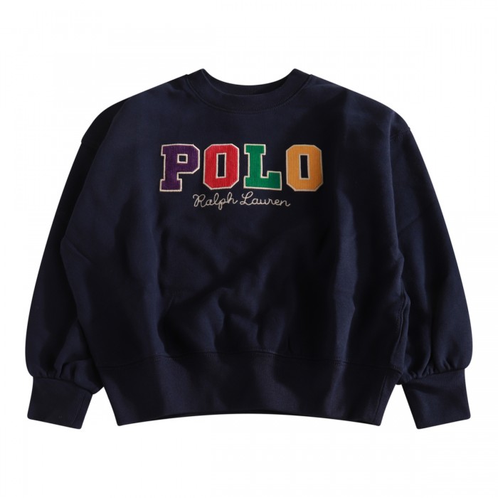 NAVY BLUE COTTON SWEATSHIRT