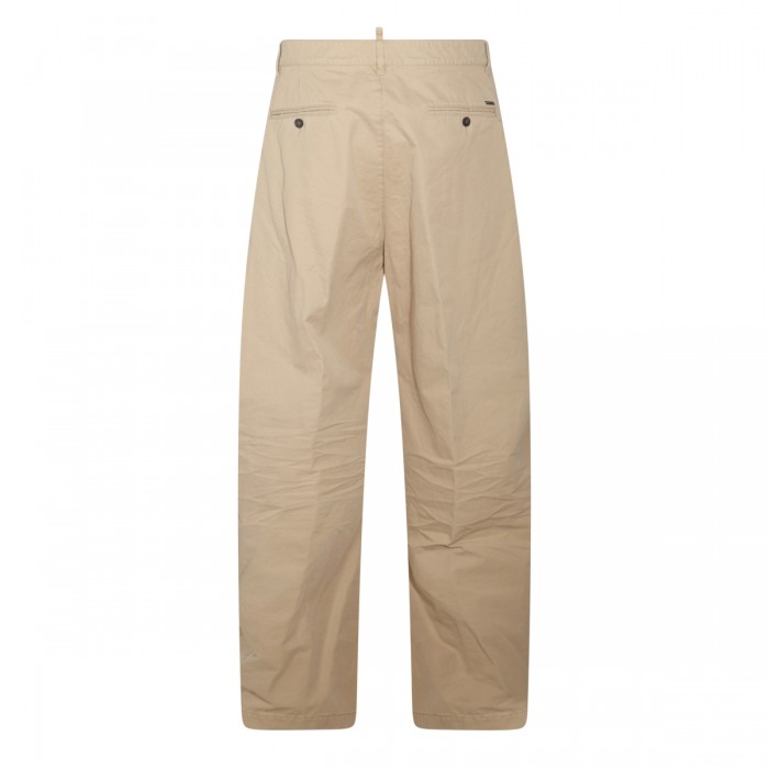BEIGE COTTON PANTS 2