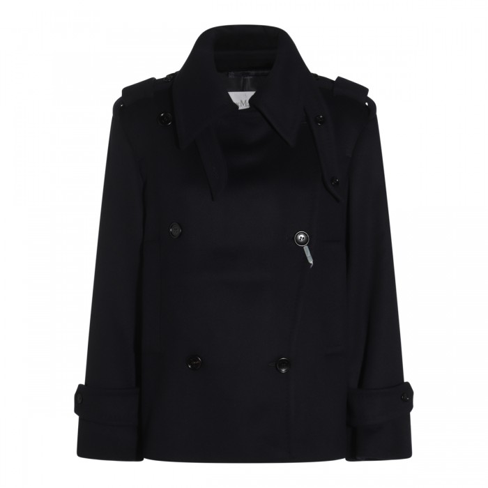 BLUE WOOL COAT