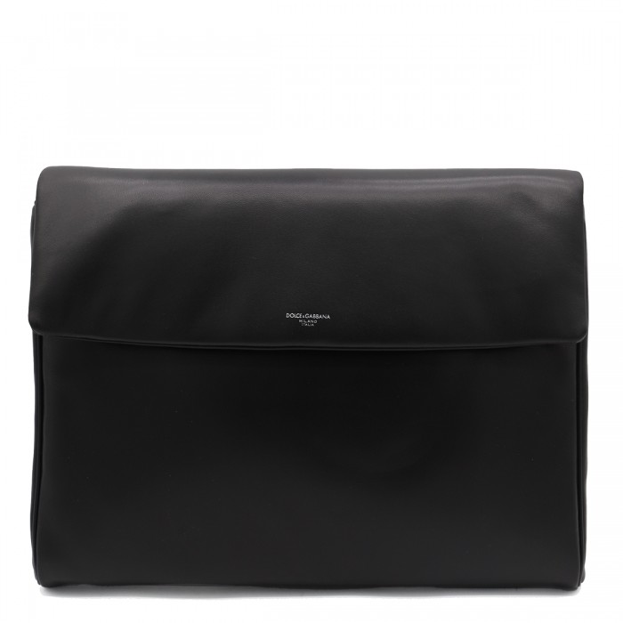 BLACK LEATHER POUCHES
