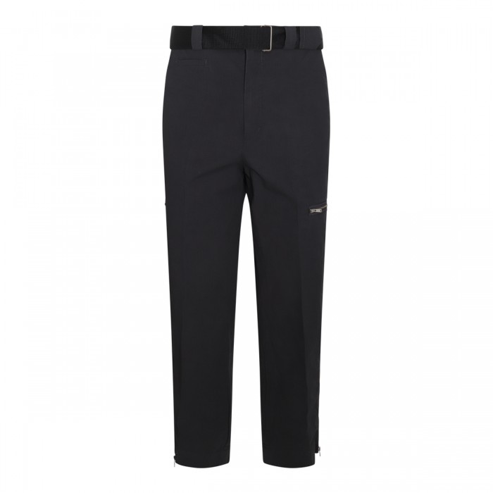 BLACK COTTON PANTS