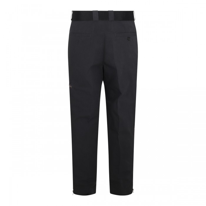 BLACK COTTON PANTS 2