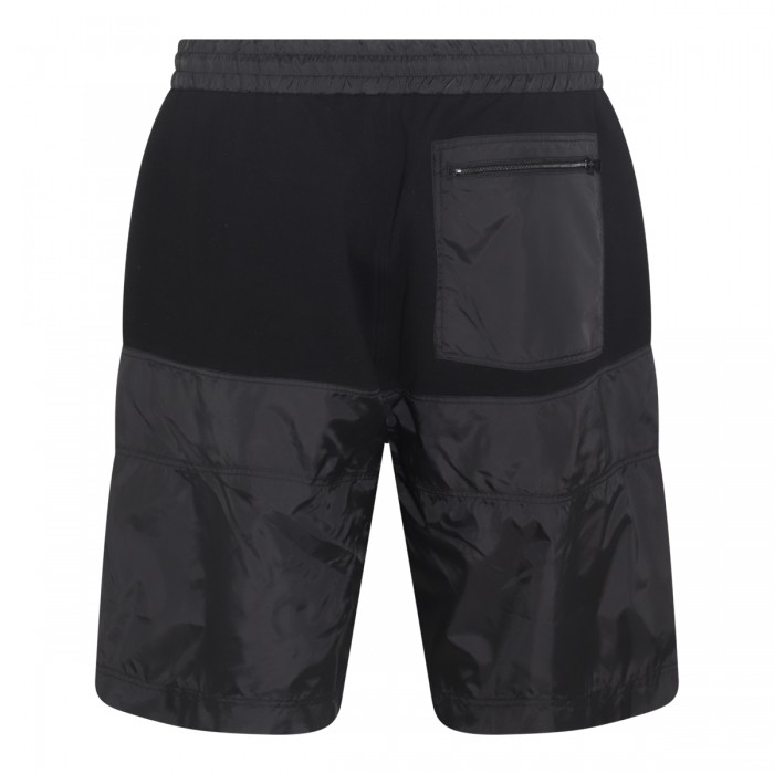 BLACK COTTON SHORTS 2