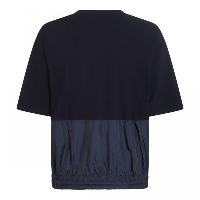 NAVY BLUE COTTON T-SHIRT 2