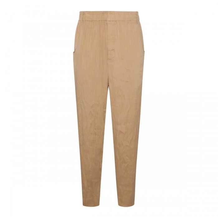 DUNE SILK AND LINEN PANTS
