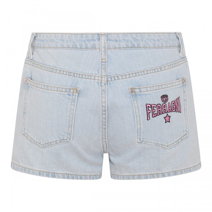 INDIGO DENIM SHORTS 2