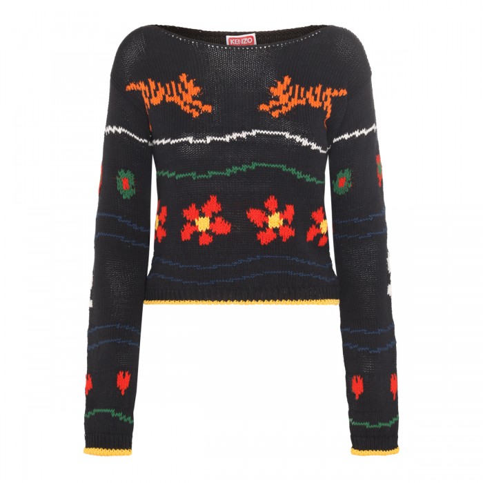 BLACK MULTICOLOUR...