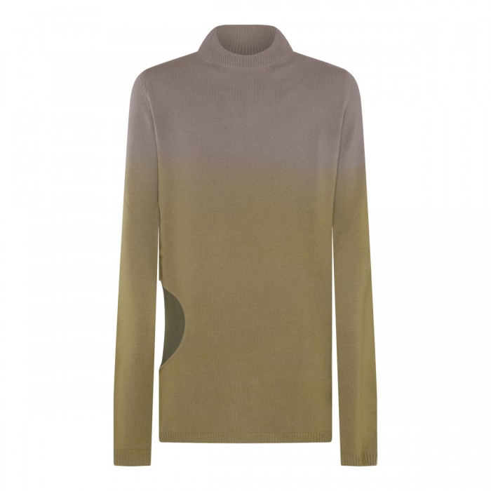 BEIGE WOOL KNITWEAR