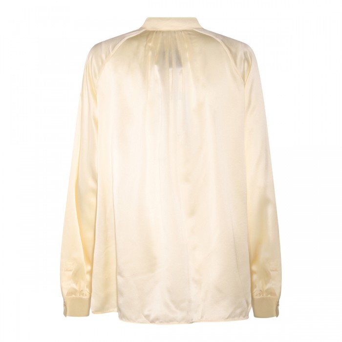 IVORY SILK SHIRT 2