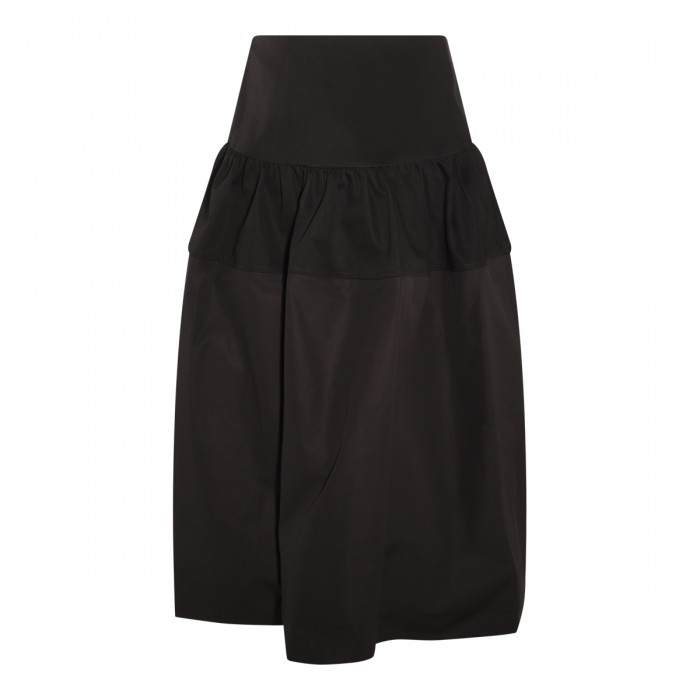BLACK COTTON SKIRT 2