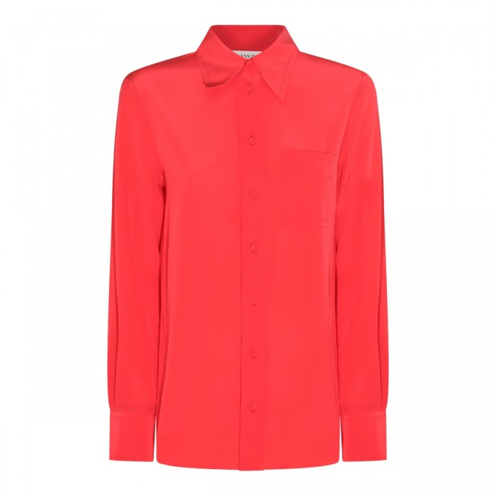 WATERMELON SILK SHIRT