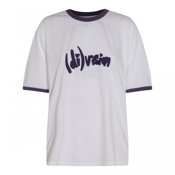 WHITE COTTON T-SHIRT