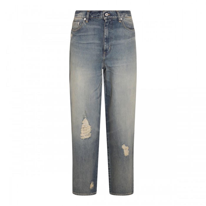 BLUE DENIM COTTON JEANS