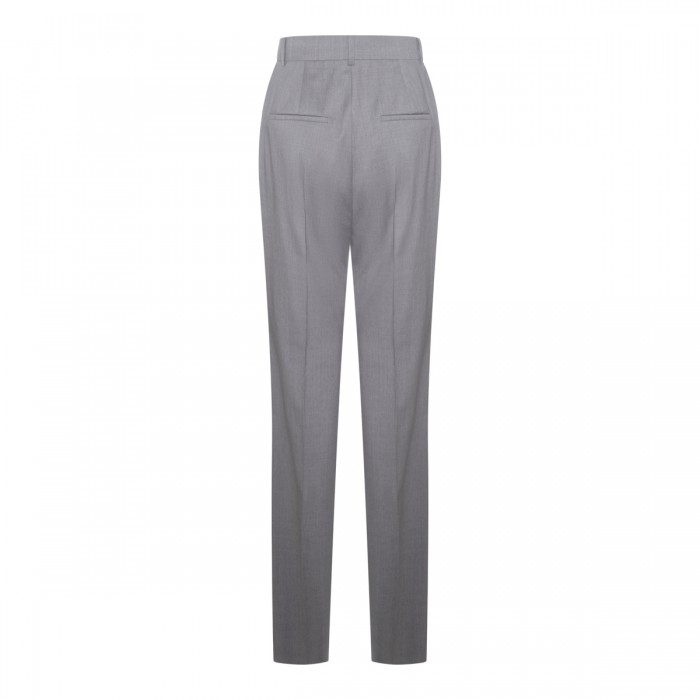 GREY VIRGIN WOOL PANTS 2