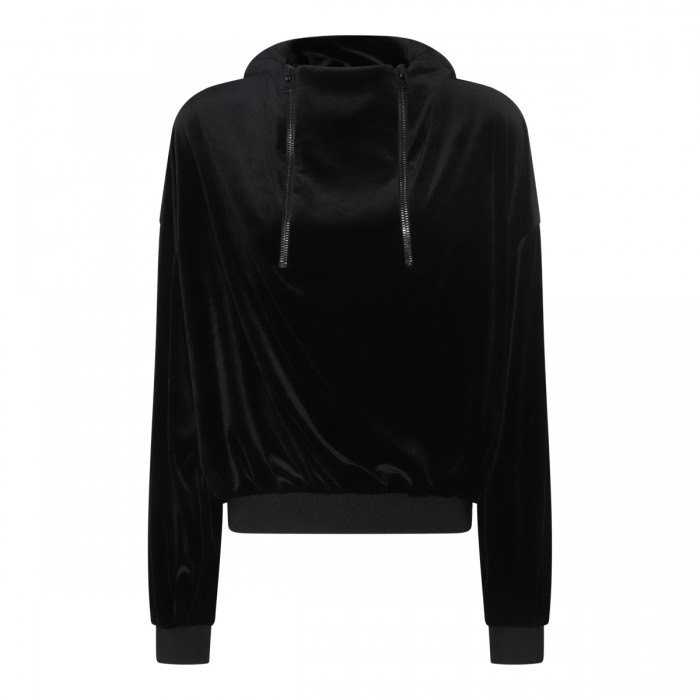 BLACK STRETCH LUSTROUS...