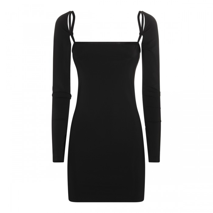 BLACK STRETCH DRESS