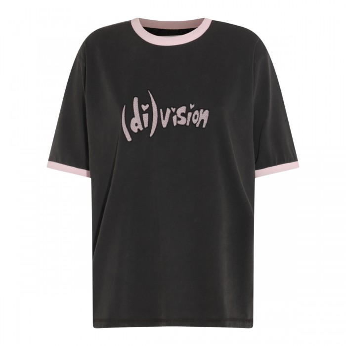 BLACK COTTON T-SHIRT
