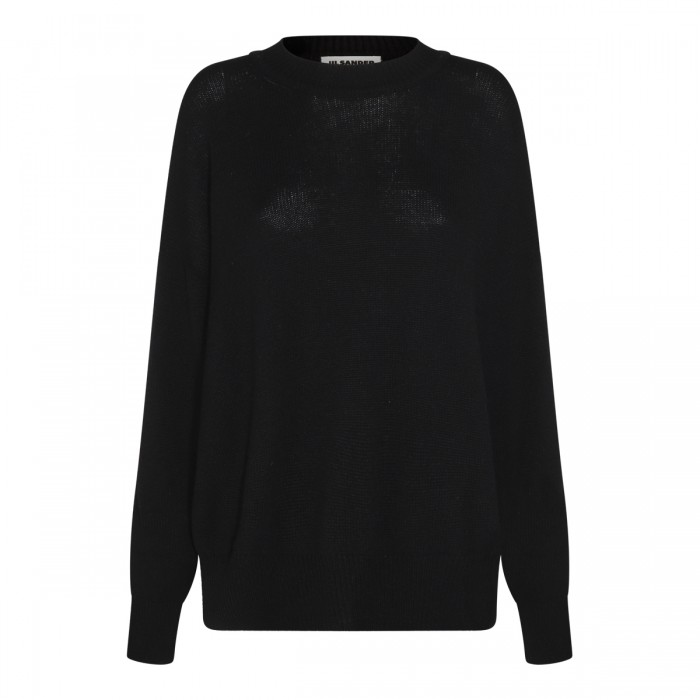 BLACK COTTON JUMPER
