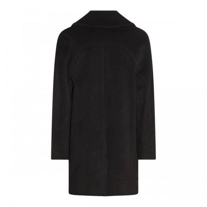 BLACK WOOL COAT 2