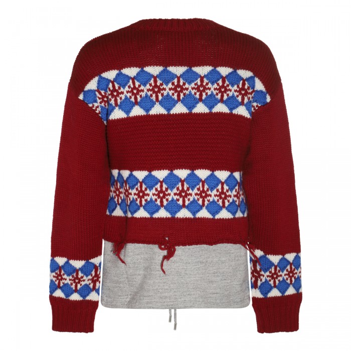 MULTICOLOUR WOOL JACQUARD... 2