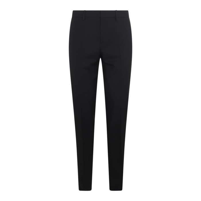 BLACK VIRGIN WOOL LEGGINGS...