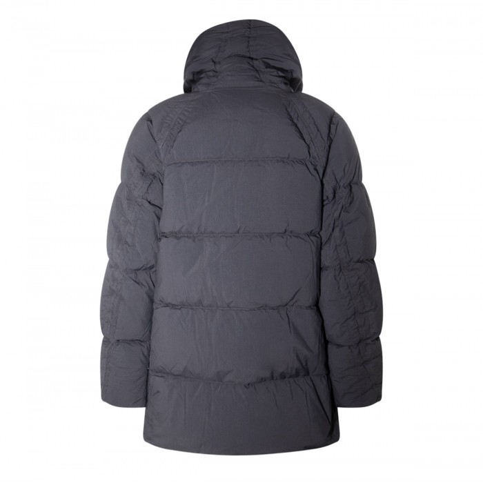 DARK GREY PUFFER DOWN JACKET 2