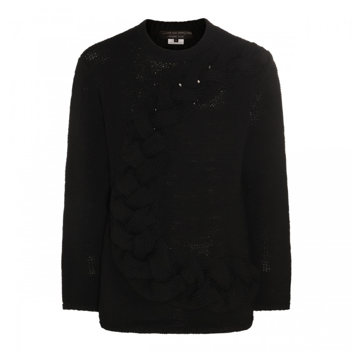 BLACK KNITWEAR