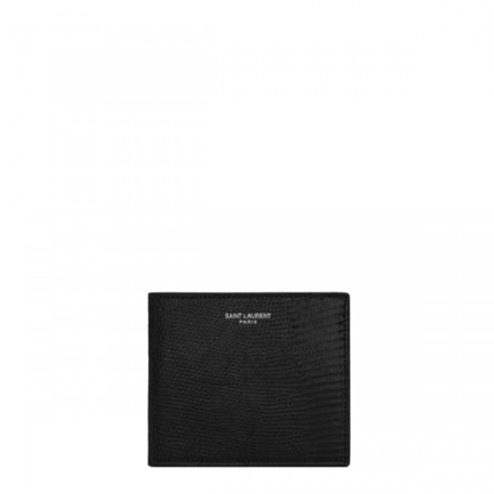 BLACK LEATHER WALLET