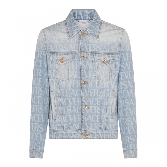 LIGHT BLUE COTTON BLEND...