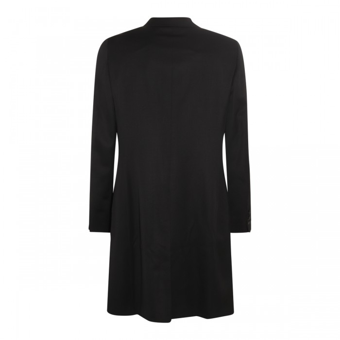 BLACK WOOL COAT 2