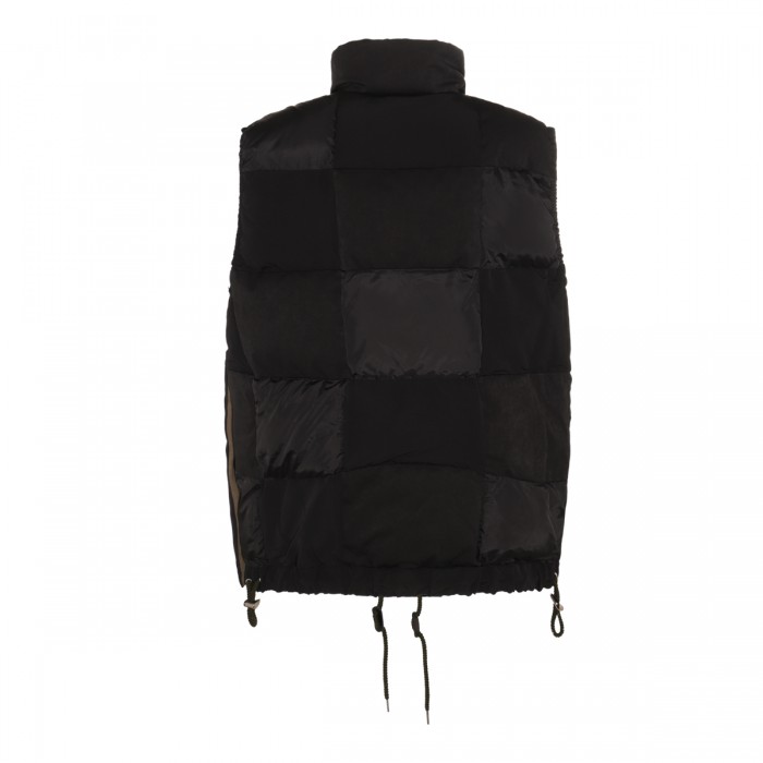 BLACK PUFFER VEST CASUAL... 2