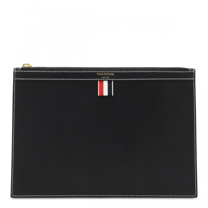 NAVY BLUE LEATHER 4-BAR...