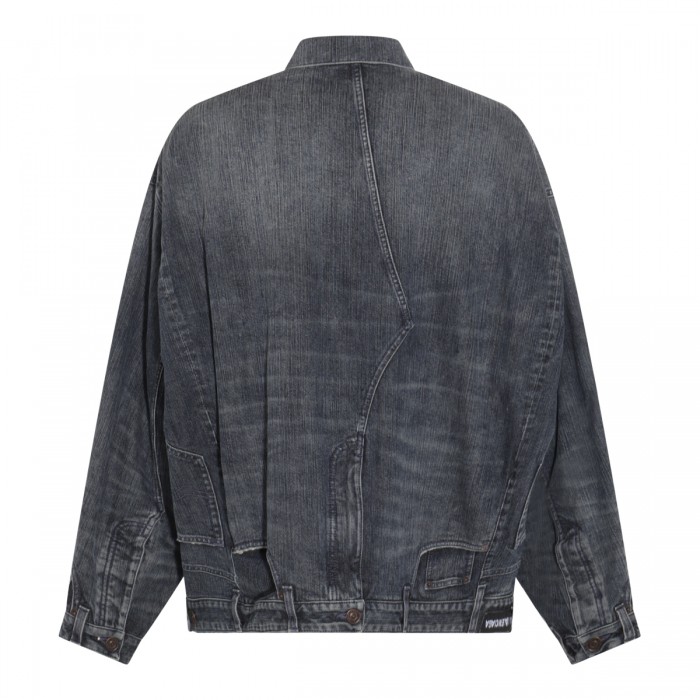 BLUE COTTON DENIM JACKET 2