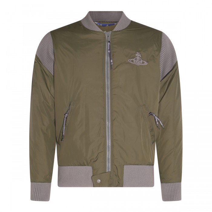 ARMY NYLON DOWN JACKET