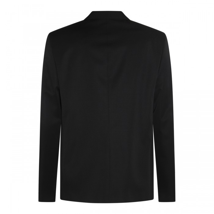 BLACK WOOL BLAZER 2