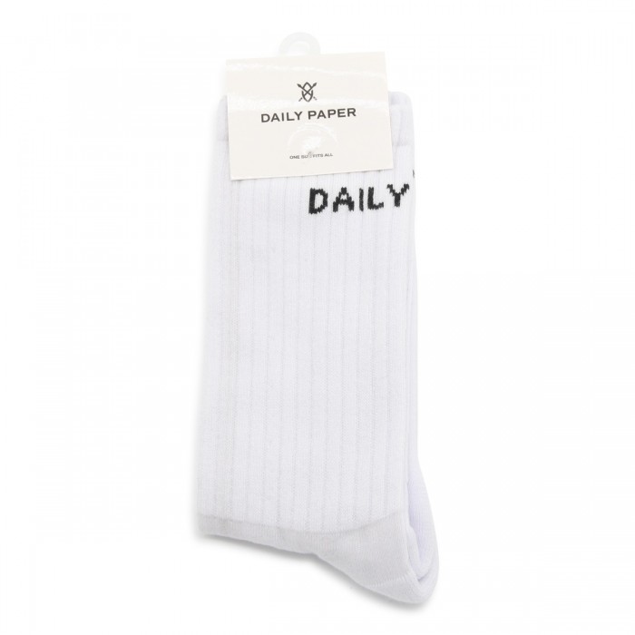 WHITE COTTON SOCKS 