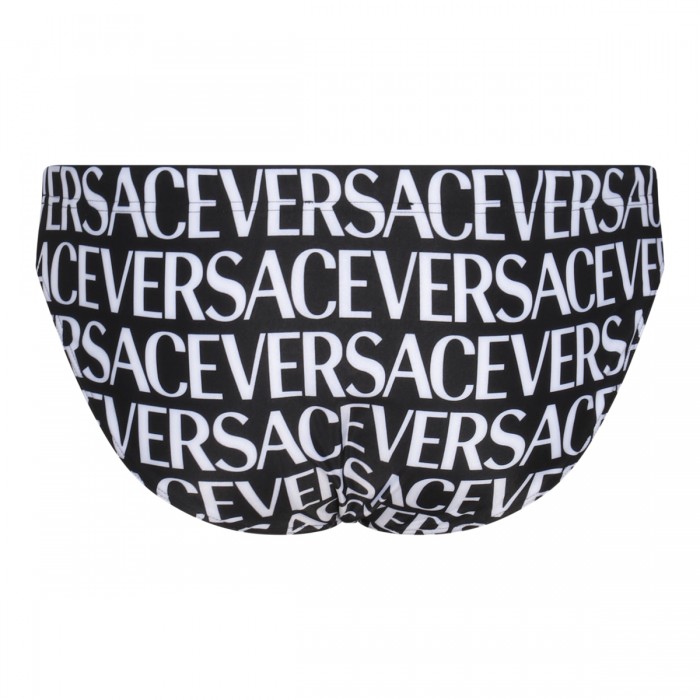 BLACK AND WHITE SWIMMIG TRUNKS 2